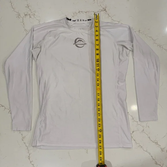 White Long Sleeve Rashguard - Picture 3 of 3
